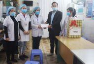 Lãnh đạo quận Ngô Quyền động viên, tiếp sức lực lượng tuyến đầu chống dịch