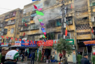 Giải cứu an toàn cháu bé 5 tuổi trong đám cháy tại khu 5 tầng đường Tôn Đức Thắng, phường An Dương