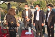 Phó Bí thư Thường trực Thành ủy kiểm tra phòng chống dịch tại huyện Thủy Nguyên