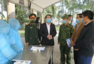 Phó Chủ tịch UBND thành phố Lê Khắc Nam đi kiểm tra các cơ sở cách ly y tế tập trung