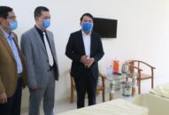 Phó Chủ tịch UBND thành phố Lê Khắc Nam đi kiểm tra công tác chuẩn bị các khu cách ly tại các địa phương