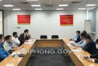 Kiểm tra công tác phòng, chống dịch tại Khu công nghiệp Nomura và Khu công nghiệp An Dương