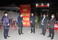 Trưởng Ban Tổ chức Thành ủy kiểm tra công tác phòng, chống dịch COVID-19 trên địa bàn quận Hồng Bàng