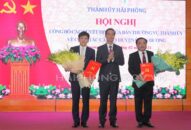 Đồng chí Phạm Việt Hùng giữ chức vụ Phó Bí thư Huyện ủy An Dương, nhiệm kỳ 2020-2025