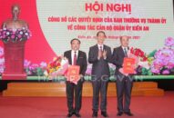 Đồng chí Nguyễn Trường Sơn giữ chức vụ Phó Bí thư Quận ủy Kiến An, nhiệm kỳ 2020-2025