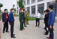Kiểm tra công tác phòng, chống dịch COVID-19 tại nhà máy sản xuất ôtô VinFast
