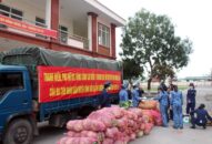 BTL Vùng Cảnh sát biển 1 chung tay hỗ trợ tiêu thụ nông sản của bà con nông dân huyện Vĩnh Bảo