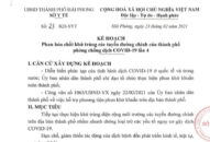 [COVID-19] Hải Phòng: Phun khử khuẩn các tuyến phố chính lần 4