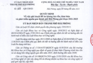 Phê duyệt Đề án khung bảo tồn, khai thác và phát triển nguồn gen thành phố Hải Phòng giai đoạn 2021-2025