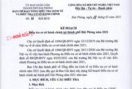 Điều tra cơ sở hành chính tại thành phố Hải Phòng năm 2021