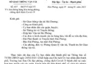 Hải Phòng: Khuyến khích các phương tiện không nhận, trả hàng tại Hải Dương không đi qua Quốc lộ 5