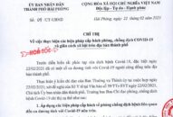 Hải Phòng thực hiện các biện pháp cấp bách phòng, chống dịch COVID-19  và giãn cách xã hội trên địa bàn thành phố
