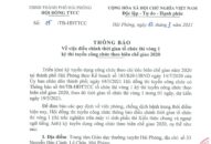 Thông báo một số nội dung cần lưu ý khi tham dự vòng 1 kỳ thi tuyển công chức theo biên chế giao 2020