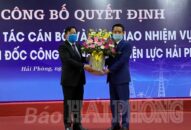 Nhân sự mới: Đồng chí Nguyễn Hữu Hưởng được bổ nhiệm làm Chủ tịch kiêm Giám đốc Công ty Điện lực Hải Phòng