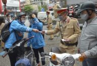 Ngày đầu ra quân tổng kiểm soát mô tô, xe máy trên địa bàn thành phố