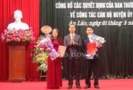 Đồng chí Nguyễn Cao Lân giữ chức vụ Bí thư Huyện ủy An Lão