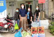 Công đoàn xã Lê Thiện, huyện An Dương: Kịp thời hỗ trợ người dân trong khu vực giãn cách xã hội