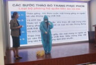 Hơn 850 cán bộ y tế tham gia tập huấn “Lấy mẫu bệnh phẩm đường hô hấp xét nghiệm SARS-CoV-2”