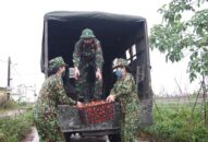 Hỗ trợ nông dân tiêu thụ nông sản và trao tặng nông sản cho các khu cách ly