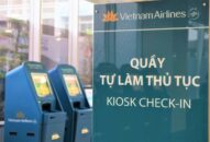 Vietnam Airlines triển khai dịch vụ kiosk check-in tại Cảng hàng không quốc tế Cát Bi