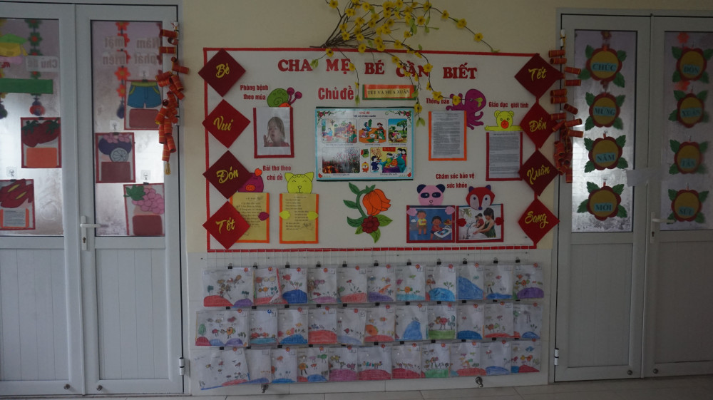 Công tác tuyên truyền phòng bệnh được lồng ghép trong các tiết học