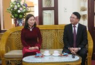 Lãnh đạo thành phố thăm, chúc mừng Hội Liên hiệp Phụ nữ thành phố nhân ngày Quốc tế Phụ nữ 8/3