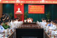 Thường trực Thành ủy làm việc với Huyện ủy Thủy Nguyên về một số nhiệm vụ trọng tâm