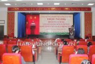 Hiệp thương lần thứ 2 thỏa thuận lập danh sách sơ bộ những người ứng cử đại biểu HĐND quận Lê Chân khóa XIX, nhiệm kỳ 2021-2026