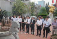 Quận Lê Chân: Dâng hương kỷ niệm Ngày sinh Nữ tướng Lê Chân