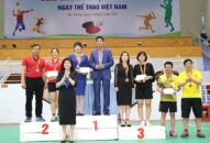 Giải cầu lông, bóng bàn Ngày Thể thao Việt  Nam thành phố Hải Phòng năm 2021 thành công tốt đẹp