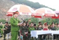 Công an thành phố: Bế mạc lớp tập huấn điều lệnh, huấn luyện quân sự, võ thuật CAND năm 2021