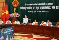 Phiên họp thường kỳ trực tuyến tháng 3/2021: Phấn đấu hoàn thành ở mức cao nhất các nhiệm vụ, mục tiêu năm 2021