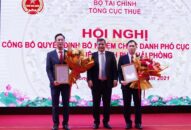 Hội nghị công bố Quyết định về công tác cán bộ Cục Thuế Hải Phòng