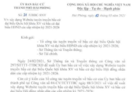 Xây dựng Website tuyên truyền bầu cử đại biểu Quốc hội khóa XV và bầu cử đại biểu HĐND các cấp nhiệm kỳ 2021-2026