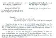 Hướng dẫn trang trí khánh tiết, tuyên truyền cổ động trực quan cho cuộc bầu cử