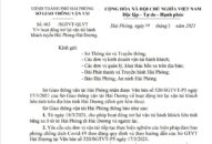 Hoạt động trở lại vận tải hành khách tuyến Hải Phòng-Hải Dương