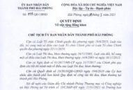 UBND thành phố khen thưởng 11 doanh nghiệp hoàn thành xuất sắc nhiệm vụ sản xuất kinh doanh năm 2020