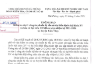 Đoàn kiểm tra, giám sát số 10 thông báo kiểm tra đợt 1 công tác chuẩn bị bầu cử tại huyện Kiến Thụy