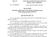 Bộ Y tế phê duyệt vaccine Gam-COVID-Vac (SPUTNIK V) của Nga cho nhu cầu cấp bách