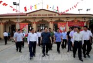 Chủ tịch Quốc hội Vương Đình Huệ kiểm tra công tác bầu cử tại thành phố Hải Phòng