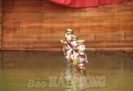 Huyện Vĩnh Bảo: Múa rối nước Nhân Hòa đón Bằng công nhận di sản văn hóa phi vật thể quốc gia