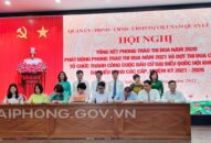 Quận Lê Chân phát động đợt thi đua cao điểm tổ chức thành công cuộc bầu cử đại biểu Quốc hội khoá XV và đại biểu HĐND các cấp nhiệm kỳ 2021-2026