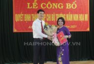 Quận Lê Chân: Công bố Quyết định thành lập Chi bộ trực thuộc Đảng bộ phường An Biên