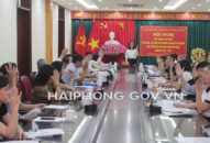 Hiệp thương lần thứ 3 lựa chọn, lập danh sách những người đủ tiêu chuẩn ứng cử đại biểu HĐND quận Lê Chân khóa XIX, nhiệm kỳ 2021-2026