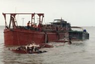 Đồn Biên phòng Cát Hải cứu nạn thuyền viên tàu NĐ 2172 bị chìm tại khu vực cửa sông Nam Triệu