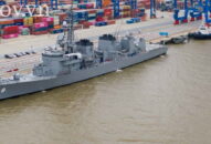 Tàu hộ vệ AKEBONO thuộc Lực lượng Tự vệ trên biển Nhật Bản thăm xã giao thành phố Hải Phòng