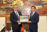 Chủ tịch UBND thành phố Nguyễn Văn Tùng tiếp Đại sứ Nhật Bản tại Việt Nam