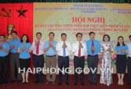 Ký kết chương trình phối hợp thực hiện nhiệm vụ xây dựng giai cấp công nhân Hải Phòng trong khu công nghiệp, khu kinh tế giai đoạn 2021-2025