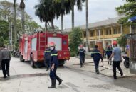 Dập tắt cháy xưởng sản xuất đồ chơi trẻ em tại xã An Hồng, huyện An Dương