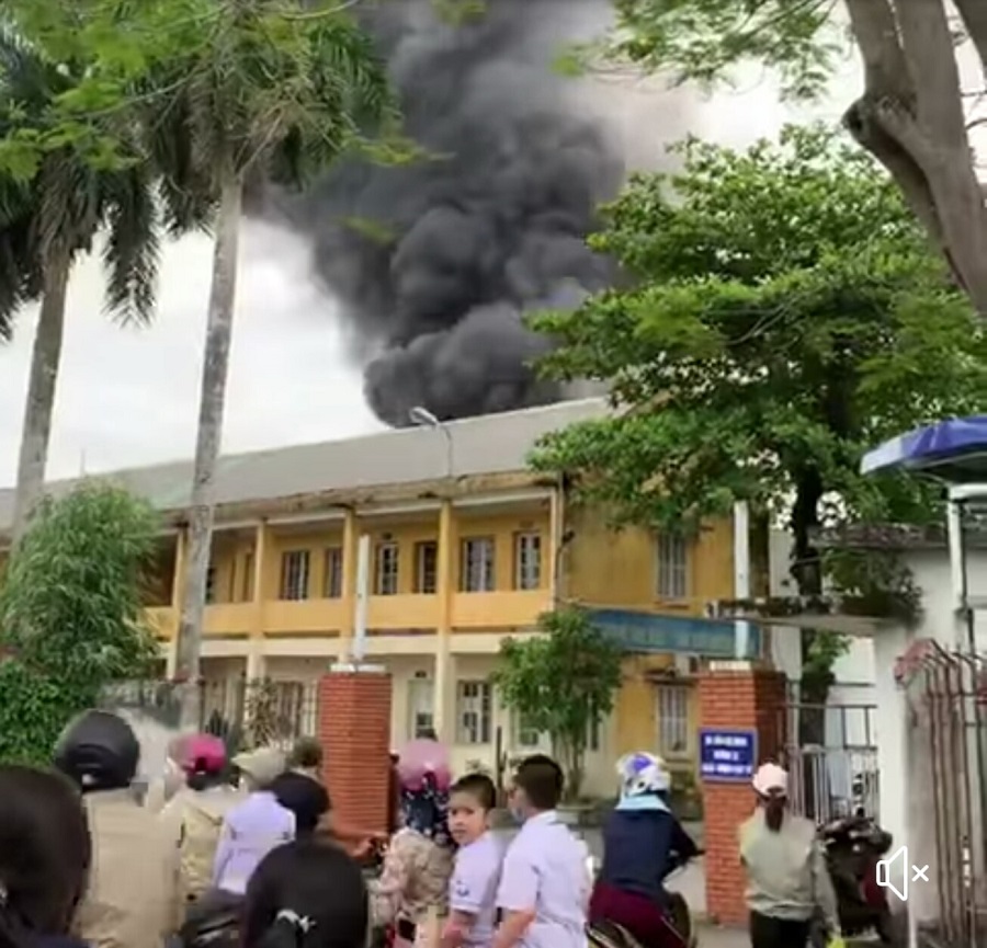 Hiện trường vụ cháy